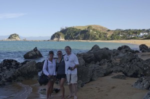 A walk on Kaiteriteri beach